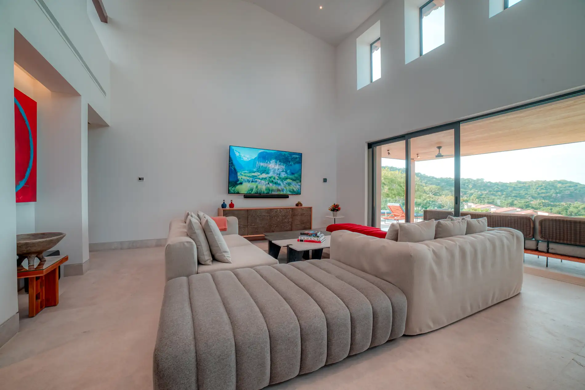 Brisas del Pacifico A8 – 3-Bedroom Oceanfront Villa in Iyari, Punta Mita — dining and entertaining area — luxury villa in Punta Mita
